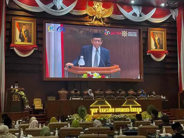 Mahfud MD: Jatim Harus Jujur, Kalau Tidak...